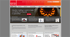 Desktop Screenshot of efd-induction.com
